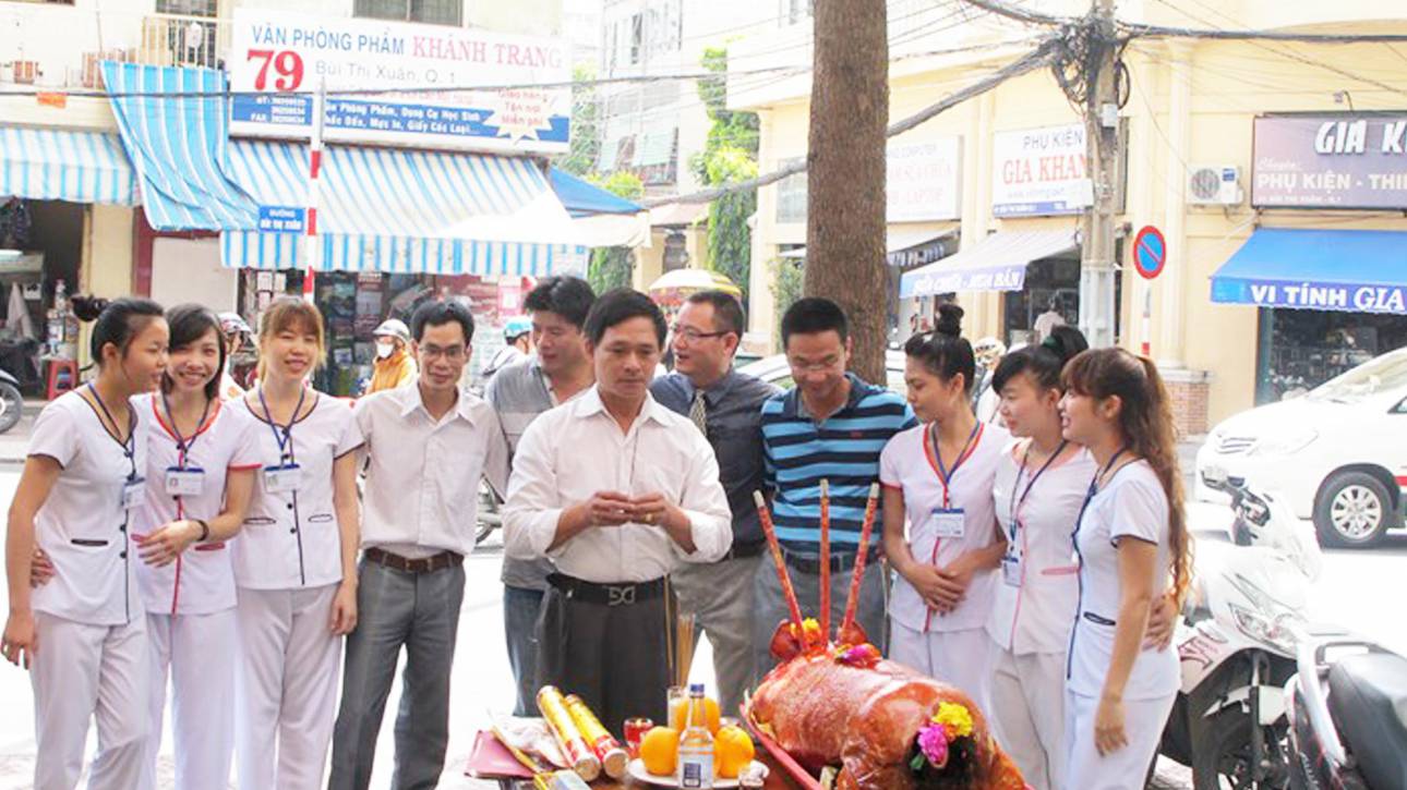 truyen thông sự kiện khoẻ spa
